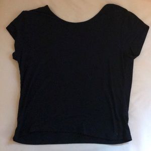 Ribbed low back T-shirt